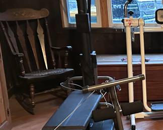 NEW unused BowFlex Power Pro universal
home gym with pieces as shown, instructions and manuals.  $750. 