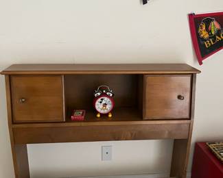 Vintage headboard for children's bedroom