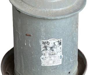 Galvanized Poultry Feeder