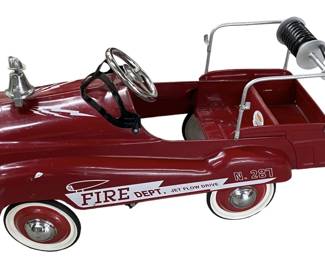 Fire Truck Pedal Car