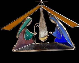 Stained Glass Nativity