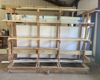 Building Materials Storage Rack
