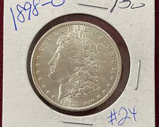 1898-O MORGAN SILVER DOLLAR 
