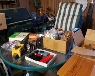 Patio table and 4 chairs