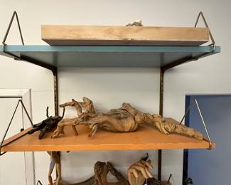 Items from Nature on a Mid-Mod Wall System