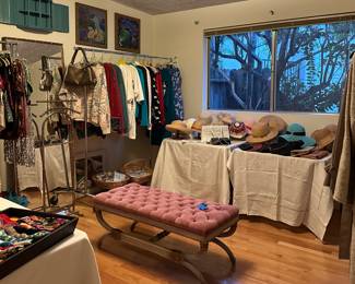 Clothing, Scarves, Coats, Hats and Purses