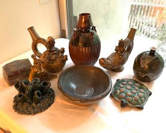 Glazed Artisan Stoneware and Pottery