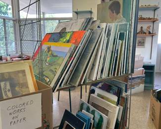 Works on Canvas and Board by Rosalie Daley