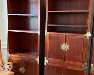 Solid Rosewood Bookcases
