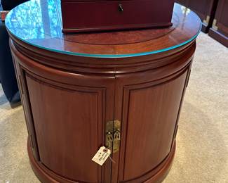 Solid Rosewood Drum Table