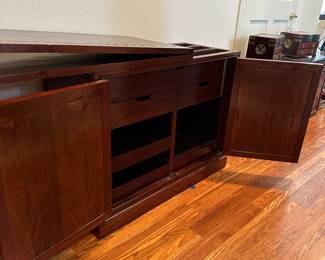 Solid Rosewood Bar Cabinet