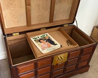 Solid Rosewood Blanket Chest