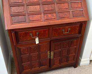 Solid Rosewood Secretary Desk