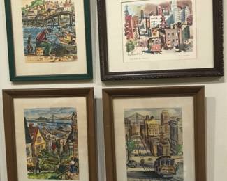 Ted Lewy San Francisco prints