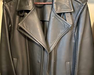 Salvatore Feregamo leather jacket 