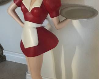 Waitress figure
