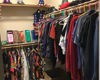 polo shirts, dress shirts, slacks, khakis, shoes & boots 12, 