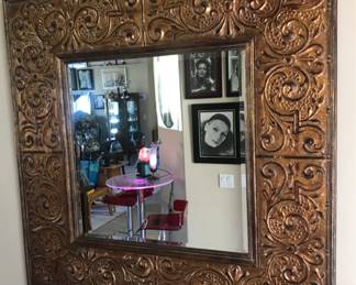 Large entry hall mirror