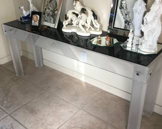 Lucite entry table