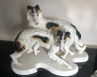 Borzoi figure