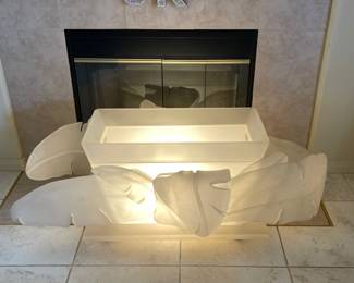 Lighted Hollywood Regency coffee table 1970’s 