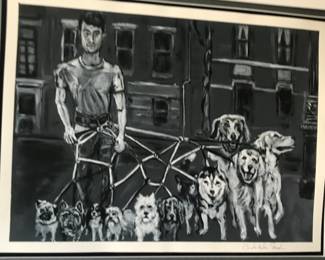 Charles Baker Strahan “The Dog walker”