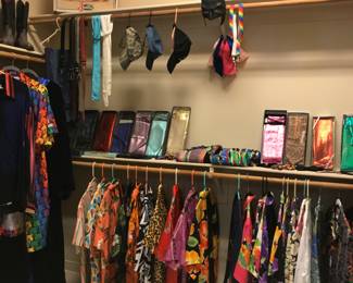 Hawaiian shirts, cummerbunds festive clothing