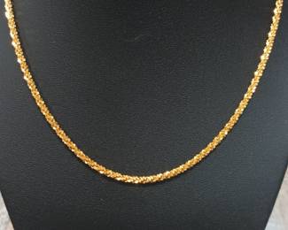 14k yellow gold chain