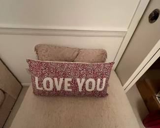 love you pillow