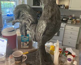 Concrete Rooster $ 84.00