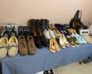 Men's shoes (size 12) and Ladies shoes (size 8)