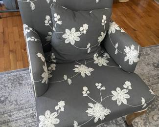 Upholstered Chair $ 148.00 (slight cat scratch marks back corners)