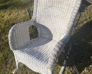 Wicker Rocker $ 34.00