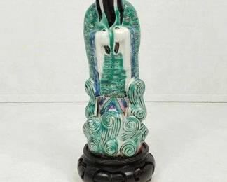 Vintage Chinese Immortal Porcelain Figurine.