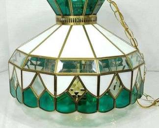 Stained Glass Hanging Light