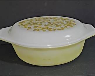 Lot 183   2 Bid(s)
Vintage Lidded Yellow Pyrex Casserole Dish