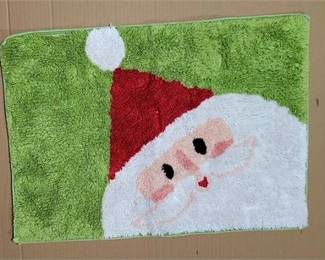 Lot 081   1 Bid(s)
Cute Holiday Santa bath mat