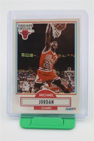 Lot 003   2 Bid(s)
1990 Fleer Michael Jordan