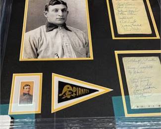 Lot MUSEUM PIECE   5 Bid(s)
Signed Honus Wagner Whole Team Signing
