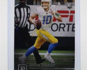Lot 089   0 Bid(s)
2020 PANINI - CHRONICLES JUSTIN HERBERT ROOKIE #PA-3