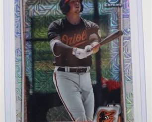 Lot 060   0 Bid(s)
2020 Bowman Chrome Adley Rutschman Rookie Refractor