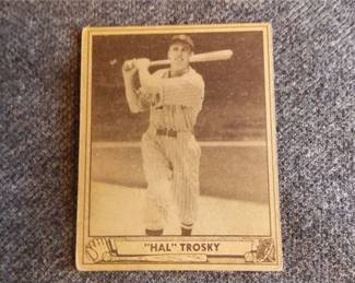 Lot m5   3 Bid(s)
1940 Play Ball #50 Hal Trosky, Cleveland Indians