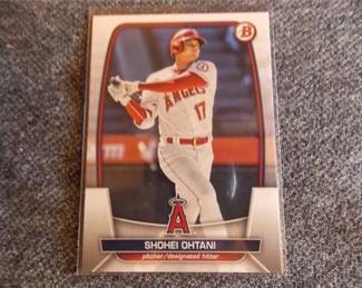 Lot m301   0 Bid(s)
Shohei Ohtani 2023 Bowman #51