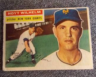 Lot m91   2 Bid(s)
1956 Topps #307 Hoyt Wilhelm