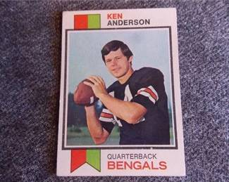 Lot m151   0 Bid(s)
1973 Topps #34 Ken Anderson rookie card