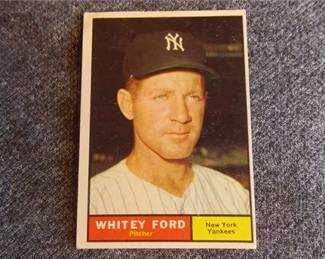 Lot m11   2 Bid(s)
1961 Topps #160 Whitey Ford