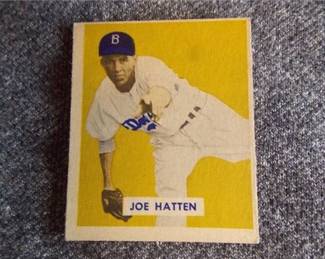 Lot m63   2 Bid(s)
1949 Bowman #116 Joe Hatten