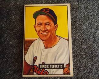 Lot m34   3 Bid(s)
1951 Bowman #257 Birdie Tebbetts, Cleveland Indians