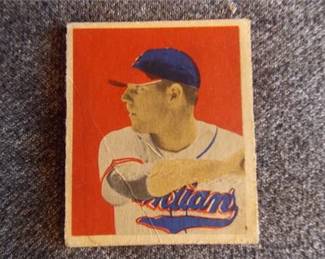 Lot m33   3 Bid(s)
1949 Bowman #43 Dale Mitchell, Cleveland Indians