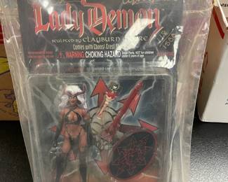 Signed and numbered Clayburn Moore LADY DEMON with COA